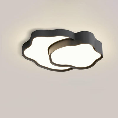 Nordic Minimalist Soft Cloud Design LED Flush Mount Ceiling Light