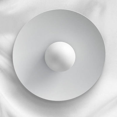 Lustre nordique minimaliste rond en verre de couleur unie à 6/8 lumières 