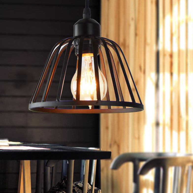 Modern Vintage Industrial Iron 1/3-Light Island Light Pendant Light