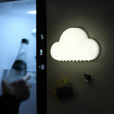 Modern Creative Cloud Plastic USB Rechargeable Sound Controlled LED Night Light