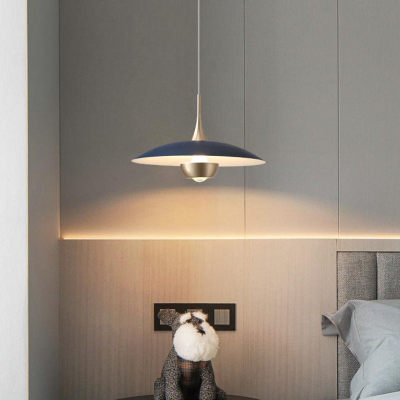 Lumière moderne de luxe de plaques volantes en aluminium LED Pendant Light 