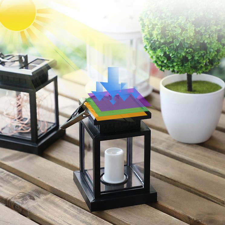 Modern Solar Star Candle ABS Waterproof LED Outdoor Lights