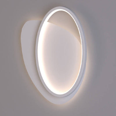 Creative Oval Dislocation Design LED Wall Sconce Lamp