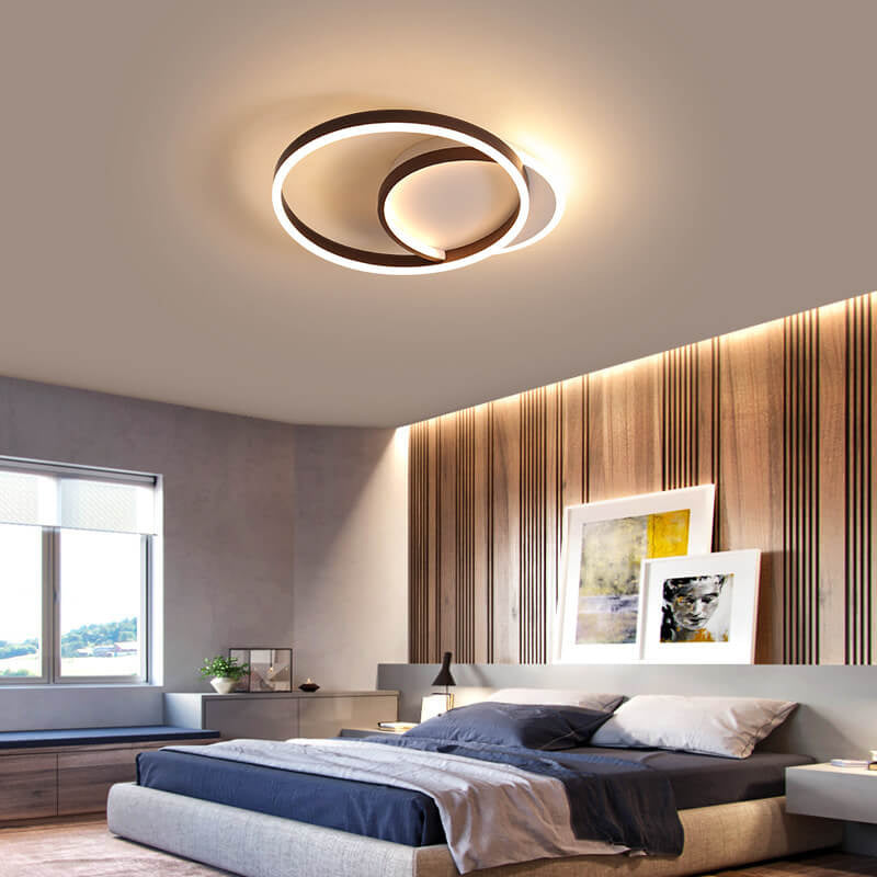 Nordic Creative Circle LED Flush Mount Ceiling Light