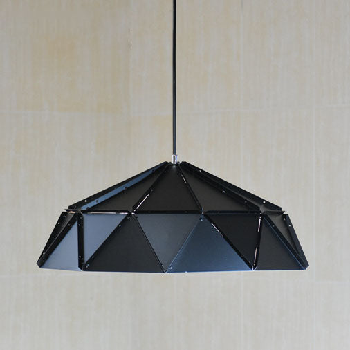 Nordic Creative Prismatic Barn Iron 1-Light Pendant Light