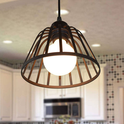 Modern Vintage Industrial Iron 1/3-Light Island Light Pendant Light