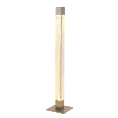 Moderne LED-Stehlampe mit langem Stab aus Acryl 