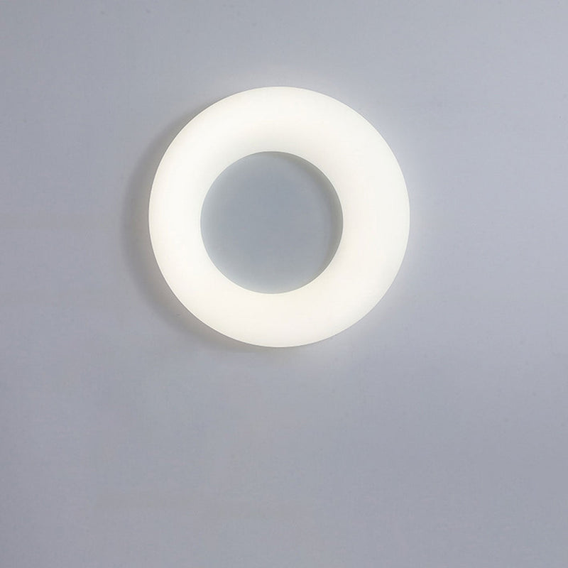 Nordic Creative PE Circle LED Wall Sconce Lamp