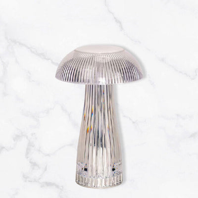 Creative Mushroom PMMA Dazzling Touch Charge LED Decorative Table Lamp