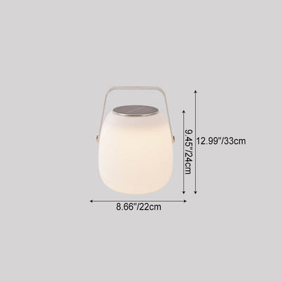 Contemporary Simplicity Solar Remote Control LED Portable Camping Light For Outdoor Patio