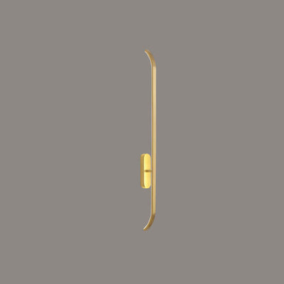 Modern Minimalist Copper LED Wall Sconce Lamp