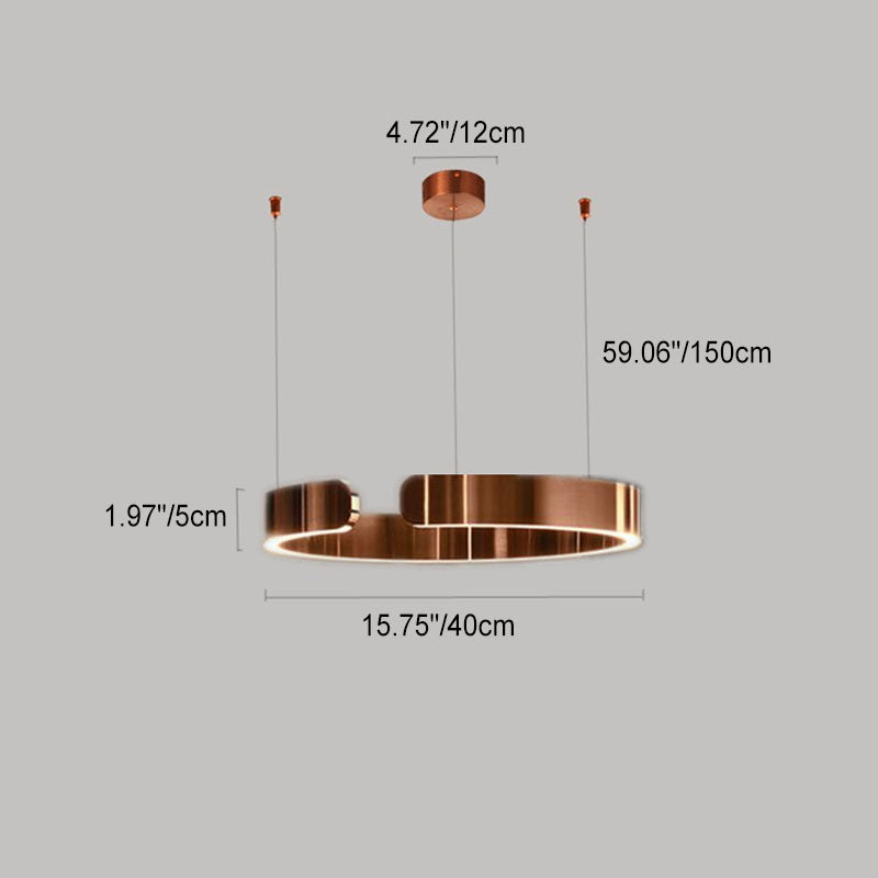 Moderne minimalistische drehbare LED-Wandleuchte