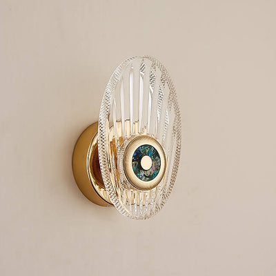 Modern Creative Shell Peacock LED Wall Sconce Lamp