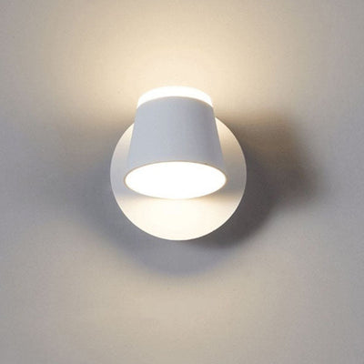 Abat-jour cylindrique rotatif nordique, 1/2/3 lumières, applique murale LED 