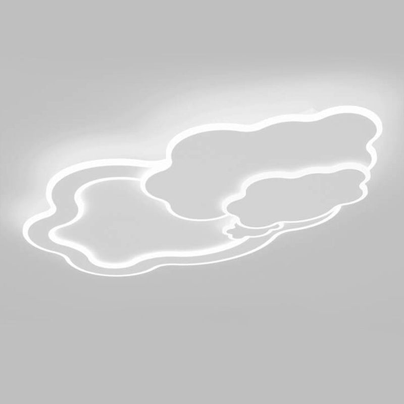 Nordic Minimalist Cloud Cluster LED Flush Mount Ceiling Light