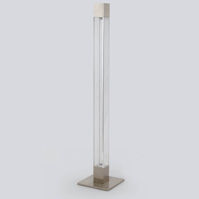 Modern  Acrylic Long Bar Column LED Standing Floor Lamp