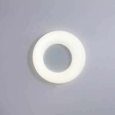 Nordic Creative PE Circle LED Wall Sconce Lamp