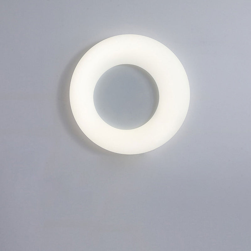 Nordic Creative PE Circle LED Wall Sconce Lamp