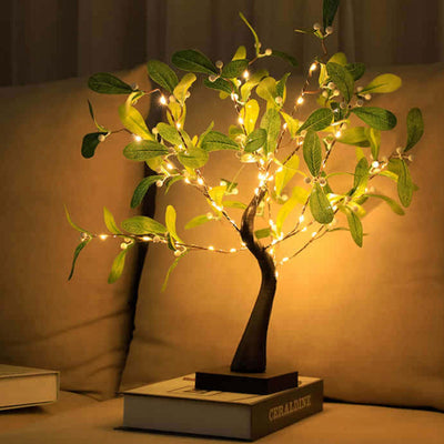 Kreative Beleuchtung Baum LED Dekoration Tischlampe 