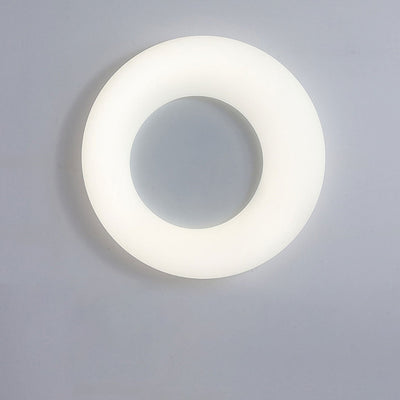 Nordic Creative PE Circle LED Wall Sconce Lamp