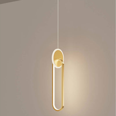 Modern Minimalist All-copper LED 1-Light Pendant Light