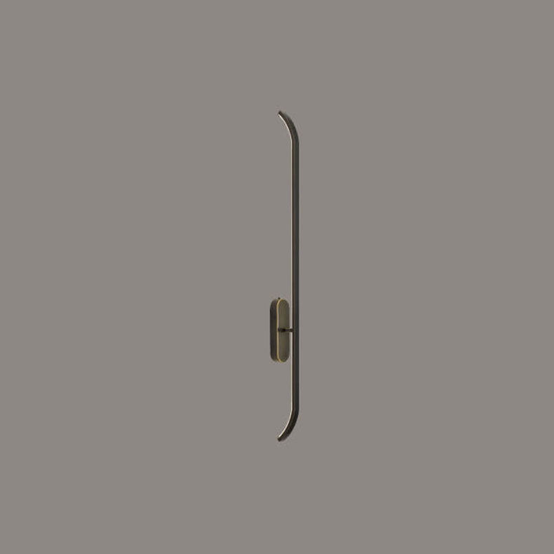 Modern Minimalist Copper LED Wall Sconce Lamp