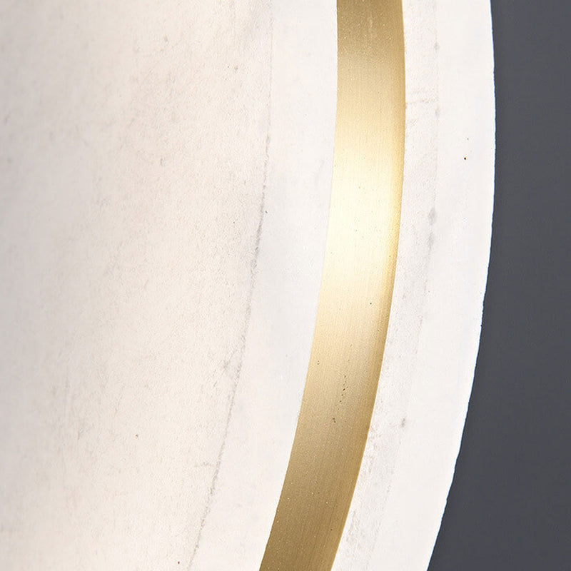 Nordic Light Luxury Marble All Copper LED-Pendelleuchte 