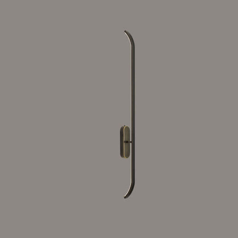 Modern Minimalist Copper LED Wall Sconce Lamp