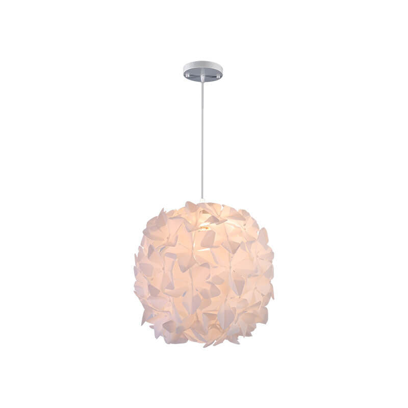 Modern Minimalist Acrylic Flower Globe 1-Light Pendant Light