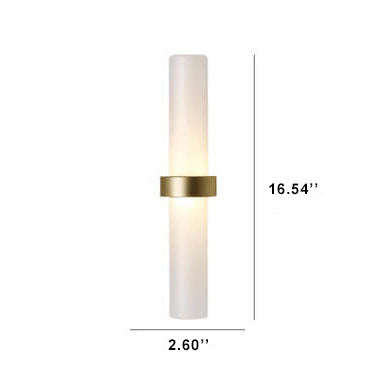 Nordic Creative Glass Tube 1-Light Wandleuchte 