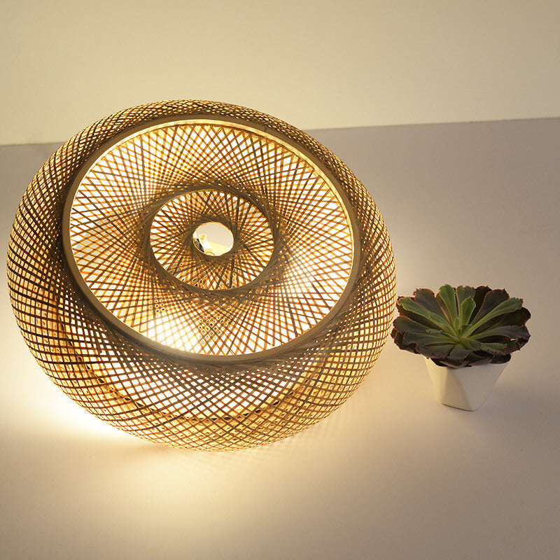 Bamboo Weaving 3-Licht-LED-Unterputzbeleuchtung 