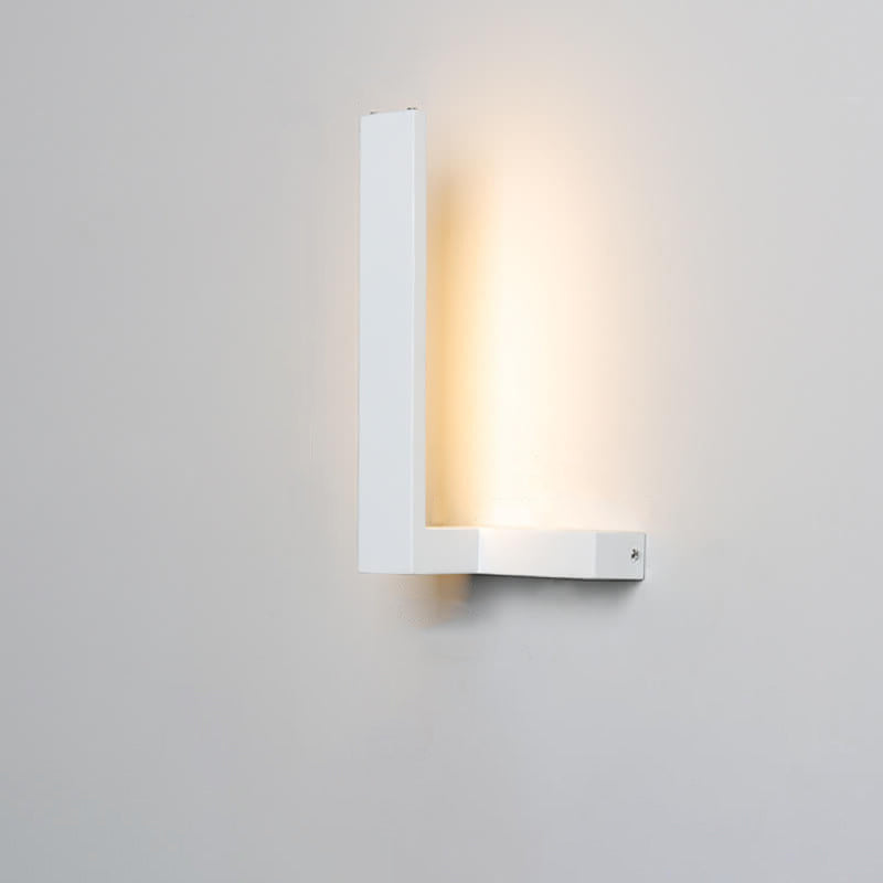 Modern Minimalist Decorative Rectangular Iron Acrylic LED Wall Sconce Lamp