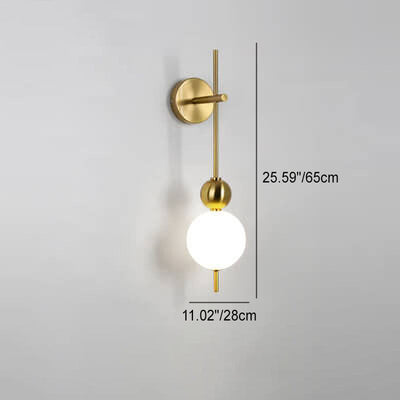 Nordic Minimalist Gourd String LED Wall Sconce Lamp