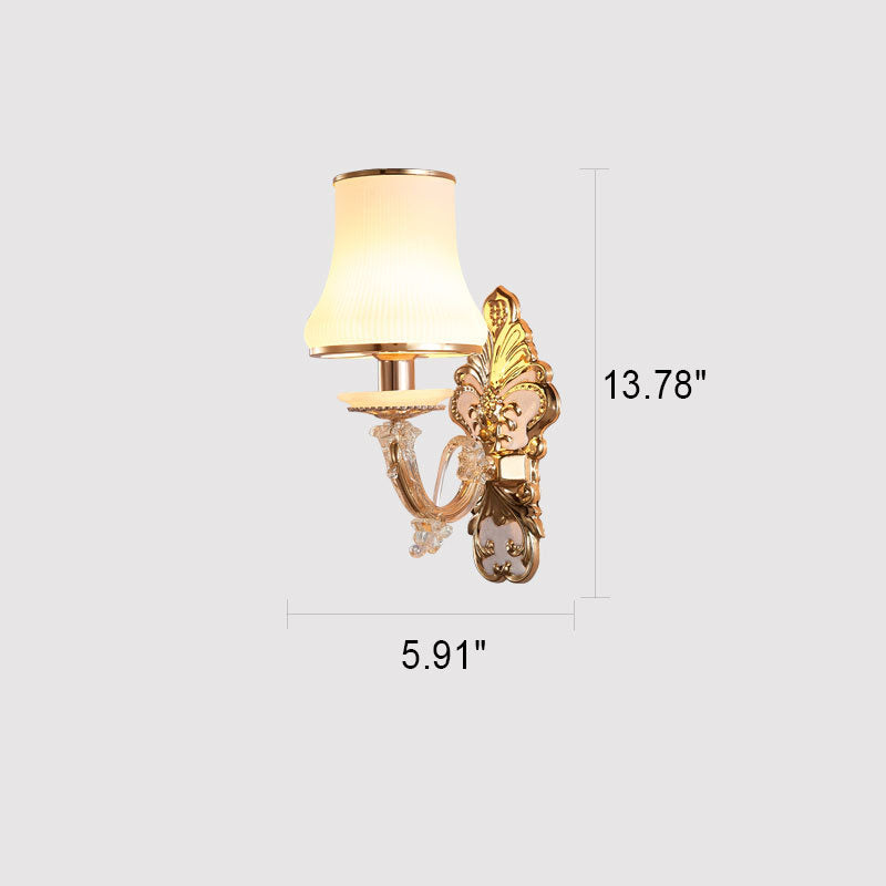 European Style Creative Minimalist 1/2 Light Wall Sconce Lamp