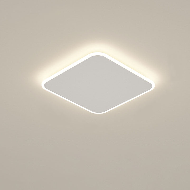 Plafonnier encastré à LED géométrique à combinaison carrée minimaliste moderne 