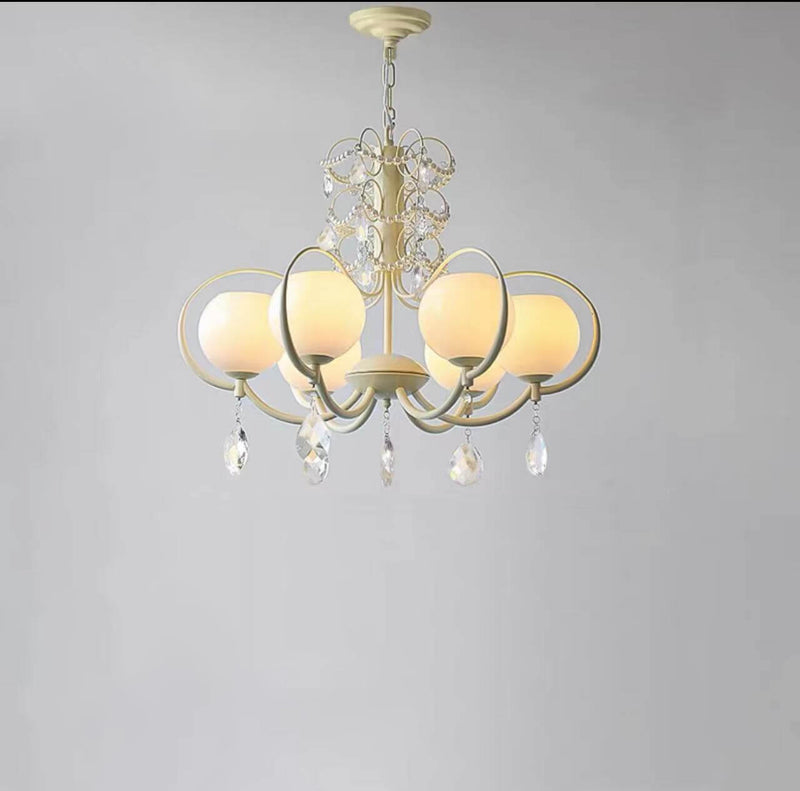 French Style Light Luxury Retro Court 6/8 Light Chandeliers