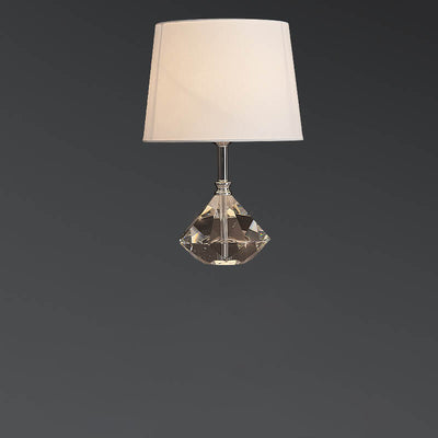 Modern Light Luxury Creative Crystal Fabric 1-Light Tischlampe 