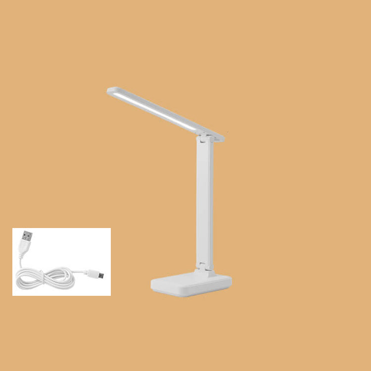 Lampe de bureau USB pliable simple avec protection des yeux à LED 
