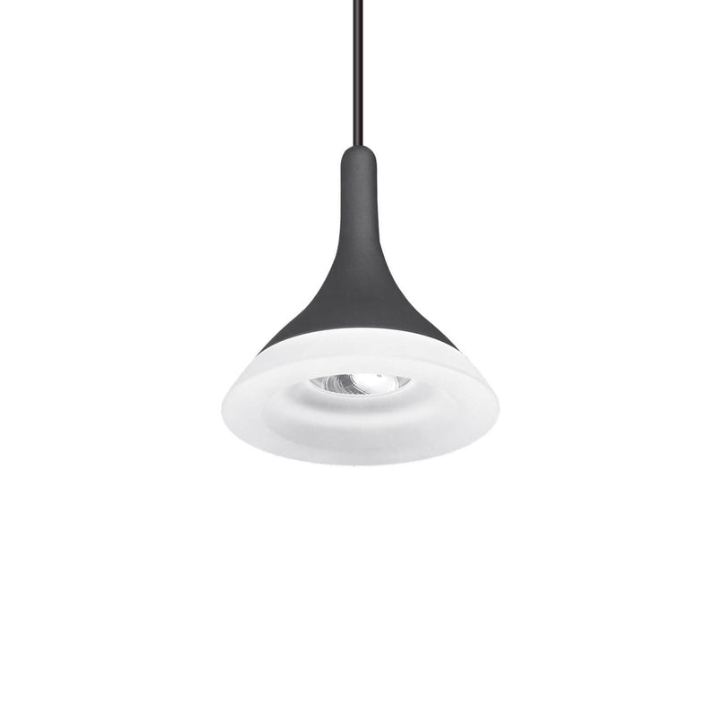 Nordic Minimalist Cone LED-Pendelleuchte aus Aluminium-Acryl 