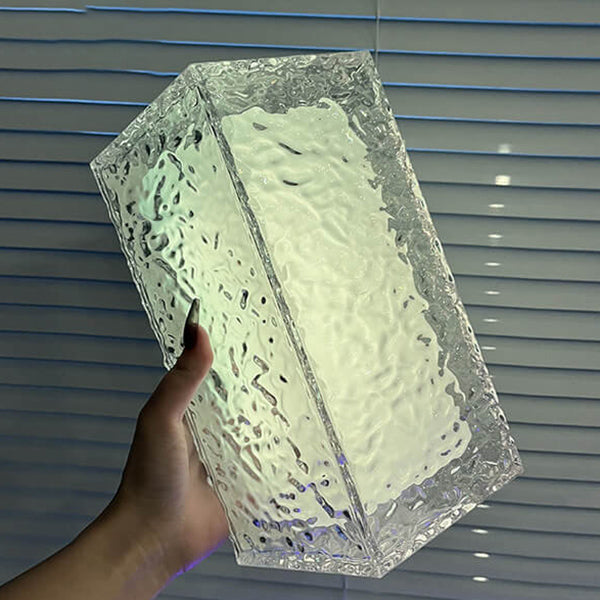 Creative Ice Cube Acrylic RGB LED Decorative Table Lamp