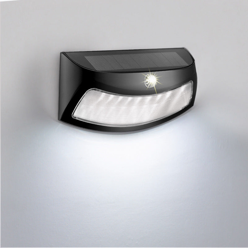 Applique murale LED solaire imperméable et moderne, contrôle intelligent de la lumière, pour Patio extérieur 