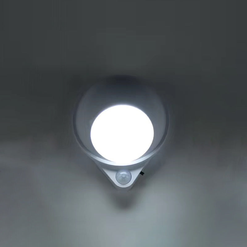 Human Body Sensing Water Drop Design LED magnetische Nachtlicht-Wandleuchte 