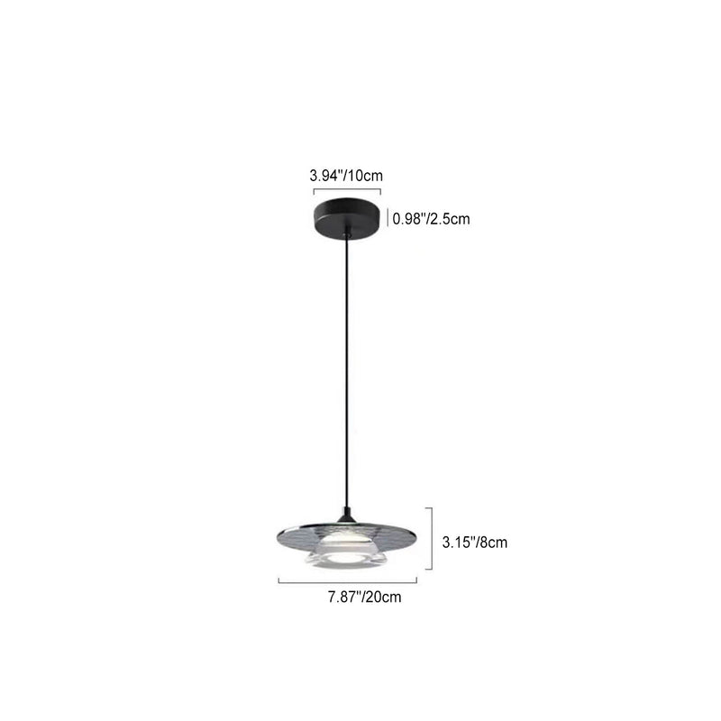 Moderne minimalistische drehbare LED-Wandleuchte