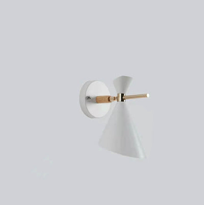 Nordic Simple Horn Shade 1-Light Wall Sconce Lamp