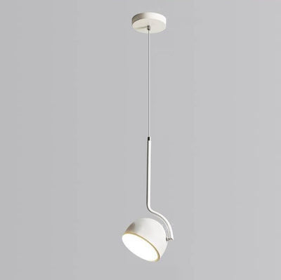 Nordic Minimalist Round Multi-angle Rotating LED Pendant Light