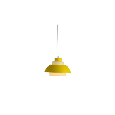 Luminaire suspendu à dôme à 1 lumière au design multicouche Nordic Macaron 