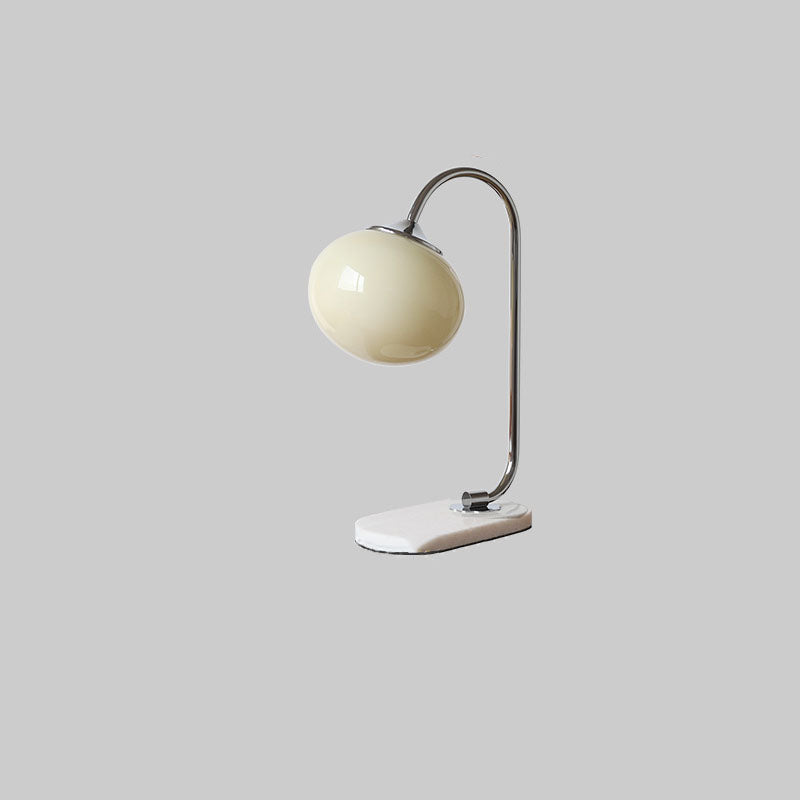 Lampe de table à 1 lumière en fer et marbre minimaliste classique nordique 