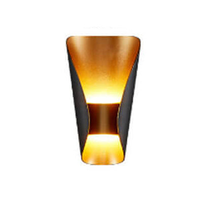 Modern Creative Bending Column LED Outdoor Waterproof Wall Sconce Lamp