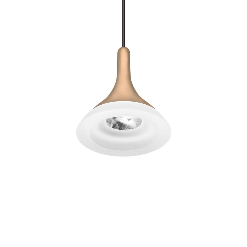 Nordic Minimalist Cone Aluminum Acrylic LED Pendant Light