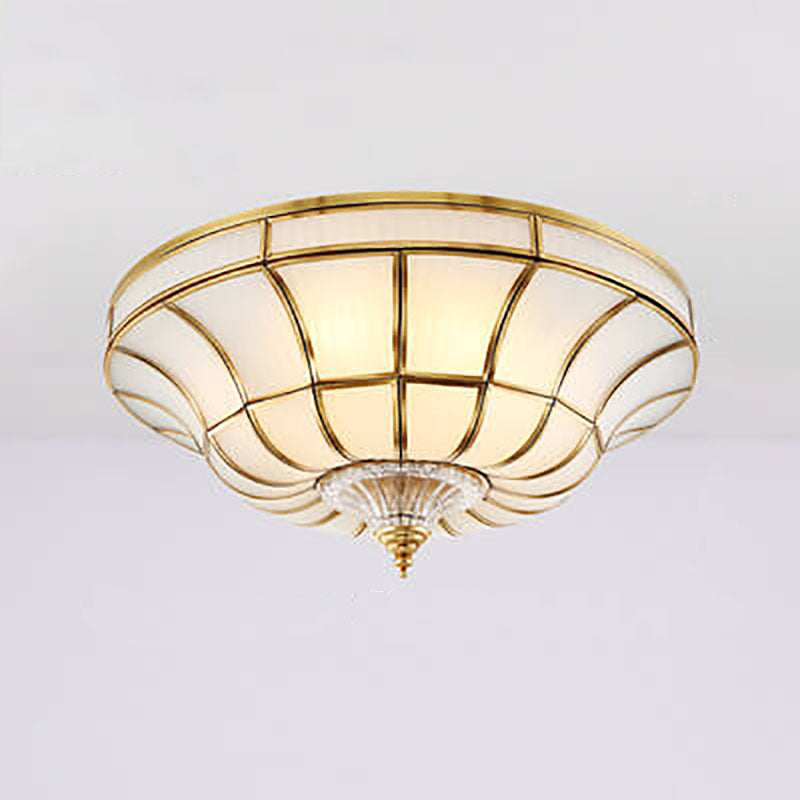 Modern Lights Luxury All-copper 3/6-Light Flush Mount Ceiling Light